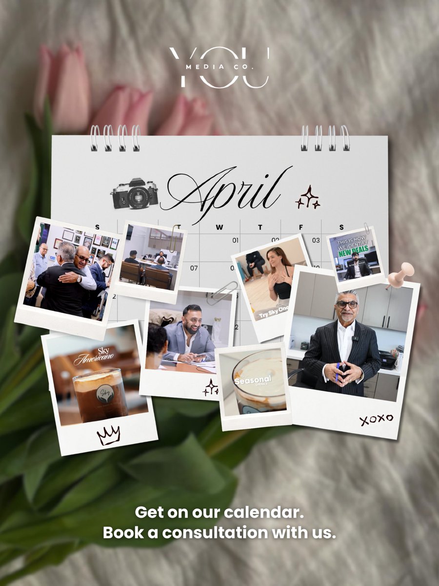 Youmediaco's tweet image. Every brand you see here started the same way— With a vision, and the decision to show up.

We turn that into strategy, content, and consistency that actually builds momentum.

Book your consultation with us.

#YouMediaCo #HoustonEntrepreneurs #ContentCreation #BrandBuilding