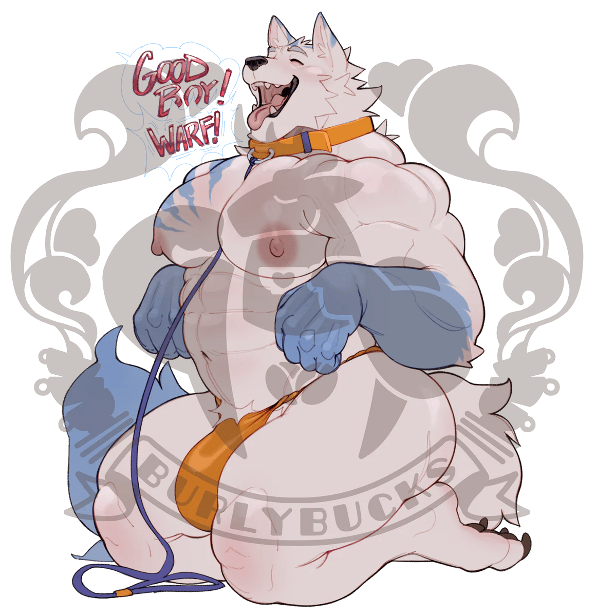 Who's a good boy? He is!

make sure to grab our Good Boy Kumoyama Sticker at our shop!

Buy here: burlybucks.cafe/products/good-…

Designed by <a href="/RepzzMonster/">Socially hung Puma 🍑</a>