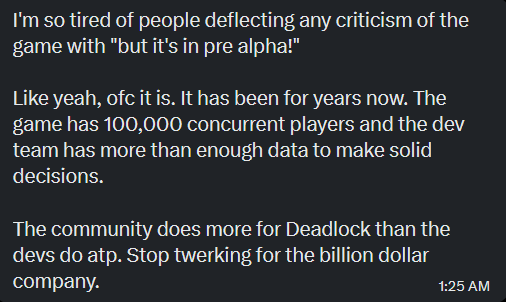 Deadlock Anonymous tweet media