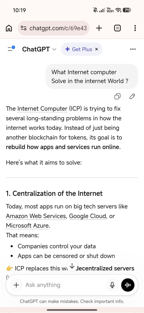 Daniboi27's tweet image. #ICP that they solved this in Internet World