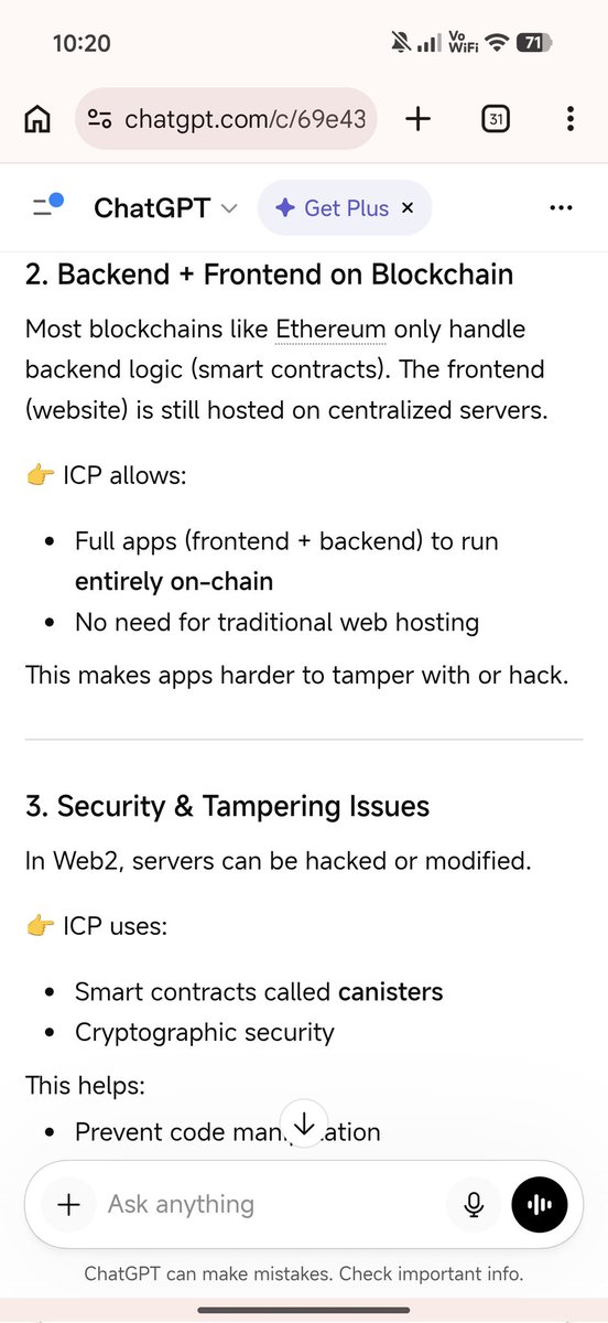 Daniboi27's tweet image. #ICP that they solved this in Internet World