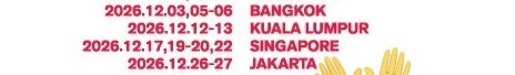 tolong yang dijakarta ini khusus birthday taehyung min jangan dicampur, krna mmber lain itu dirayakan bisa dibkk or 2 negara lainnya, tapi taehyung cuma bisa DI JAKARTA, krna abis itu mrka rest smpe tahun depan🙏🏻