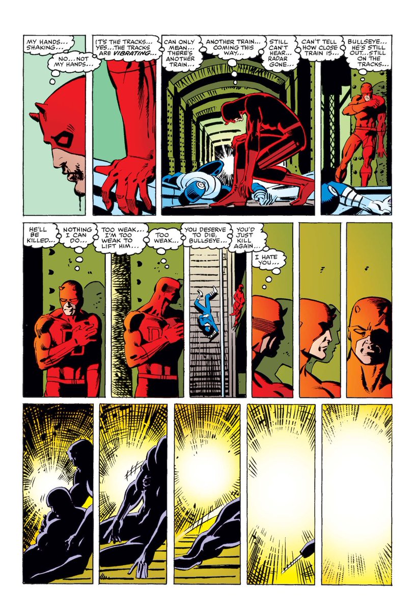 there are some days where i think Frank Miller is the best to ever do it