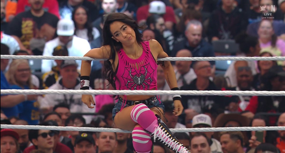 AJ Lee, you'll always be an icon.
#WrestleMania #WrestleMania42 #ManiaWithSK