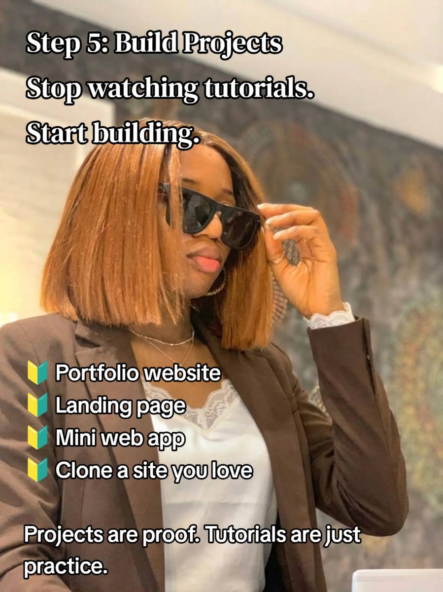 TechWithAbbie's tweet photo. Save this.. you'll need it when you feel lost mid-journey 🙌

#techwithabbie 
#frontenddeveloper 
#webdevelopment 
#learntocode https://t.co/9NCnQbNrMC