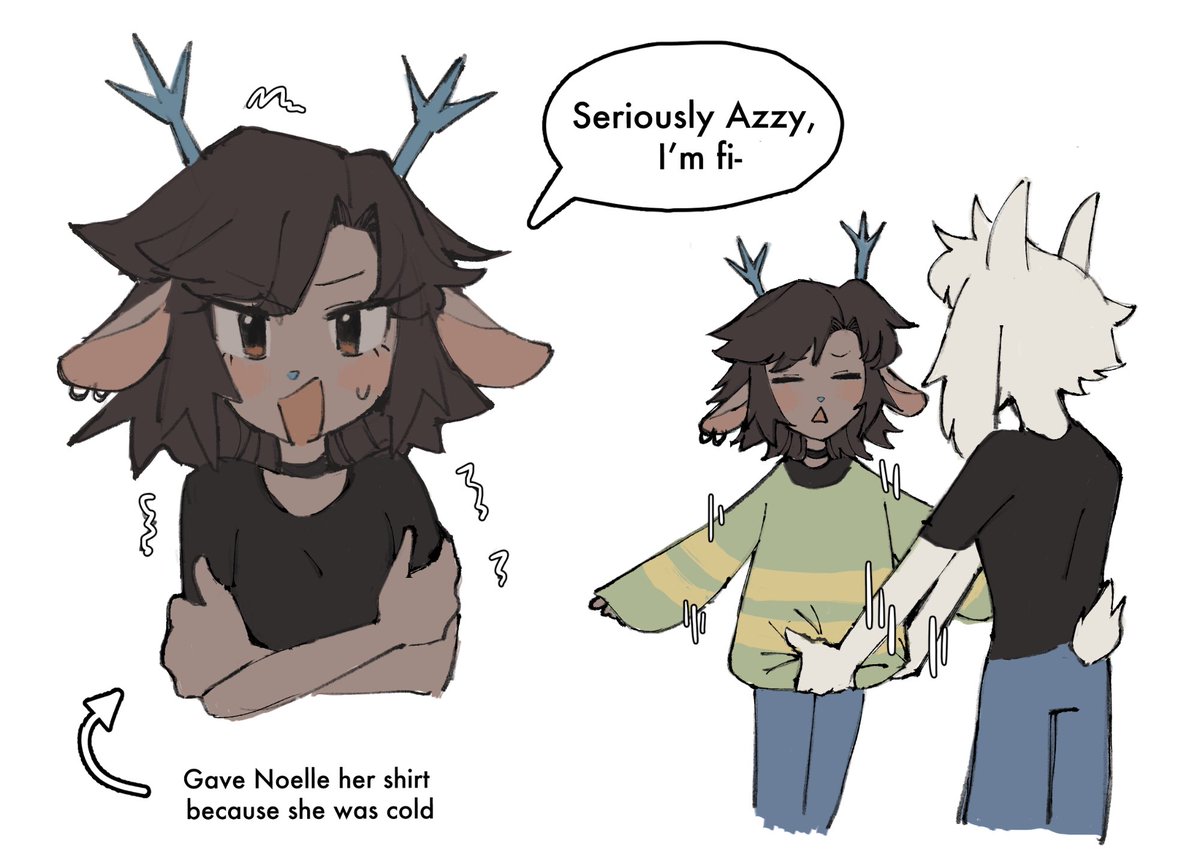 Cold tolerance #dessriel #DELTARUNE