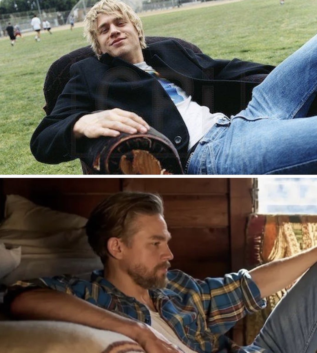 BlueFlamingos7's tweet image. #ThenandNow #charliehunnam #youngcharlie 
#GQmodel #allgrownup #laidback #bestlife 💕
#sexiestmanalive #perfection ♥️