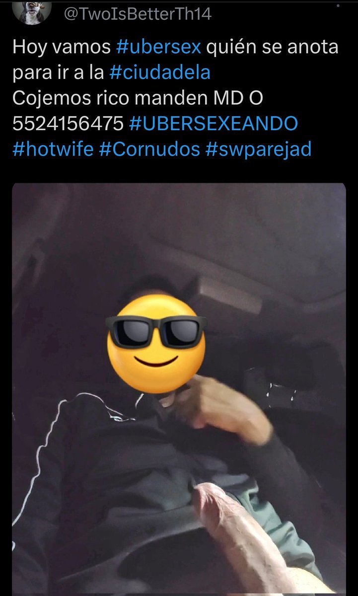 Ubersex cdmx tweet media