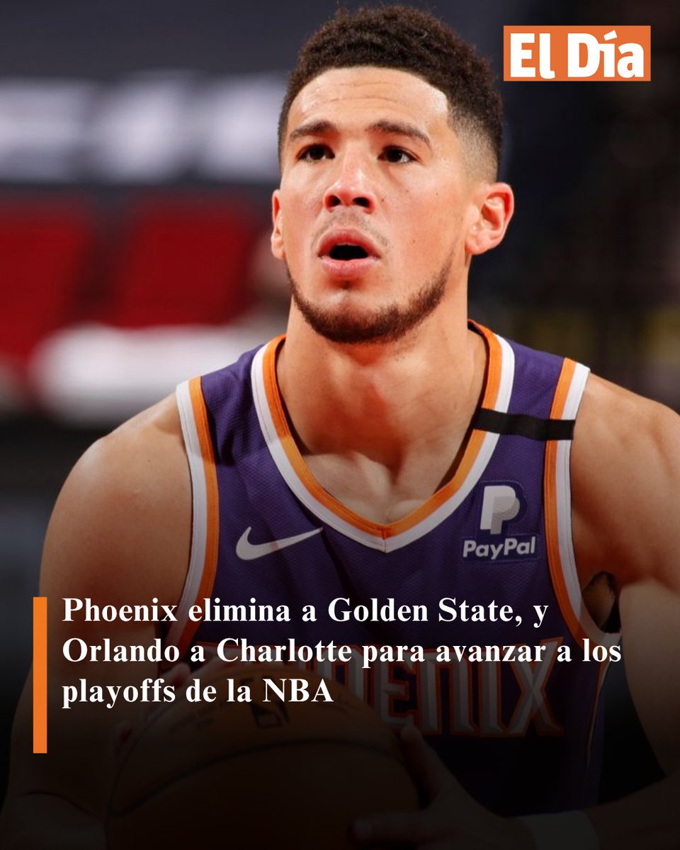 ElDia_do's tweet image. Phoenix elimina a Golden State, y Orlando a Charlotte para avanzar a los playoffs de la NBA

Más detalles en: eldia.com.do/phoenix-elimin…

#PeriódicoElDía #Phoenix #GoldenState #Charlotte #Orlando