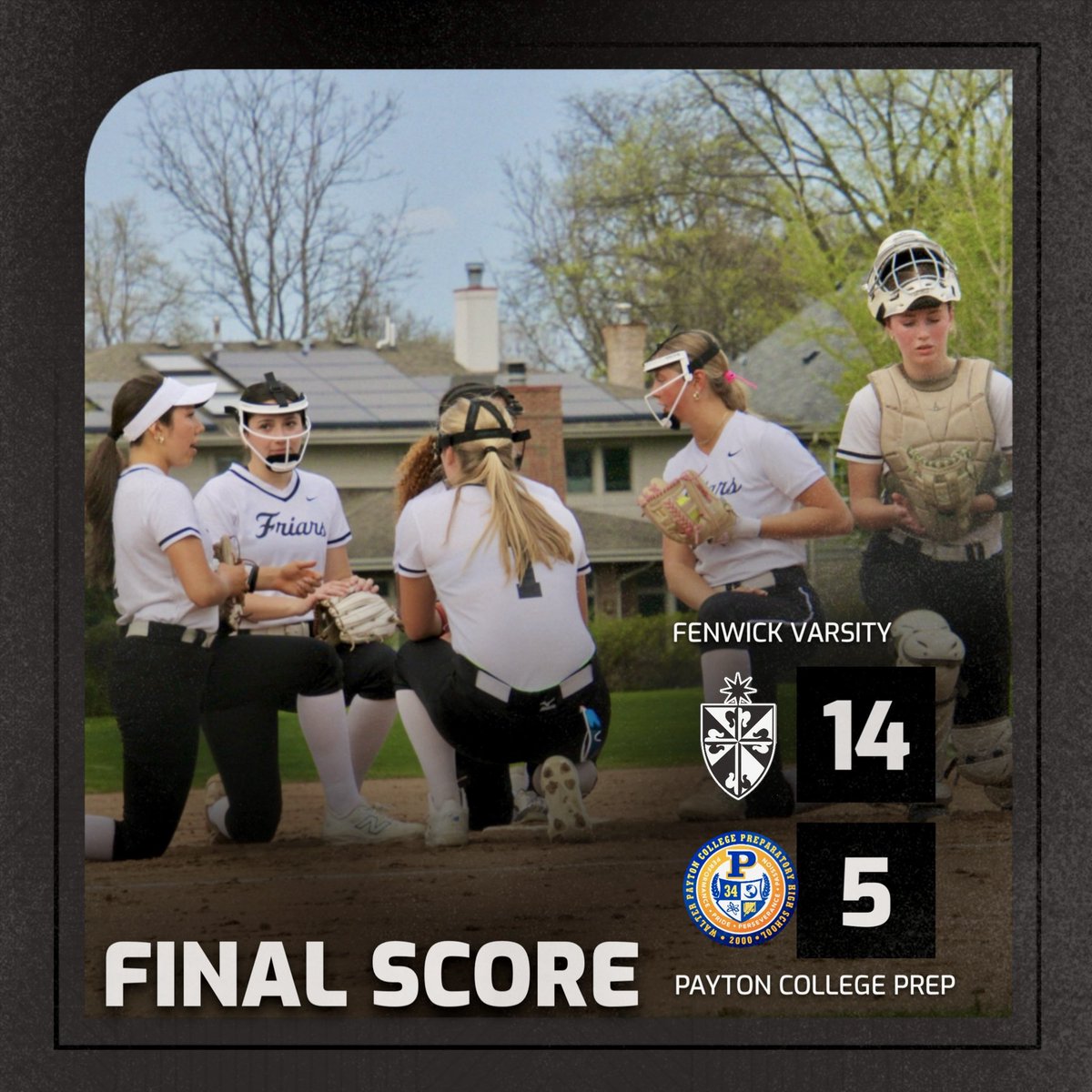 FriarSoftball's tweet image. Friars rally for their W on Friday. Down early, flipped it in the third and never looked back. Pressure on the bases all game.  #FriarPride #TeamFirst #NiceWork @FenwickAD 

S. Kateeb: 2-3, 2 R
O. Gall: 1-2, 1 R, SB
B. Bigham: 3-3, 3 R, BB, 2B, 2 SB
A. Purta: 2-2, 2 R, RBI, BB,