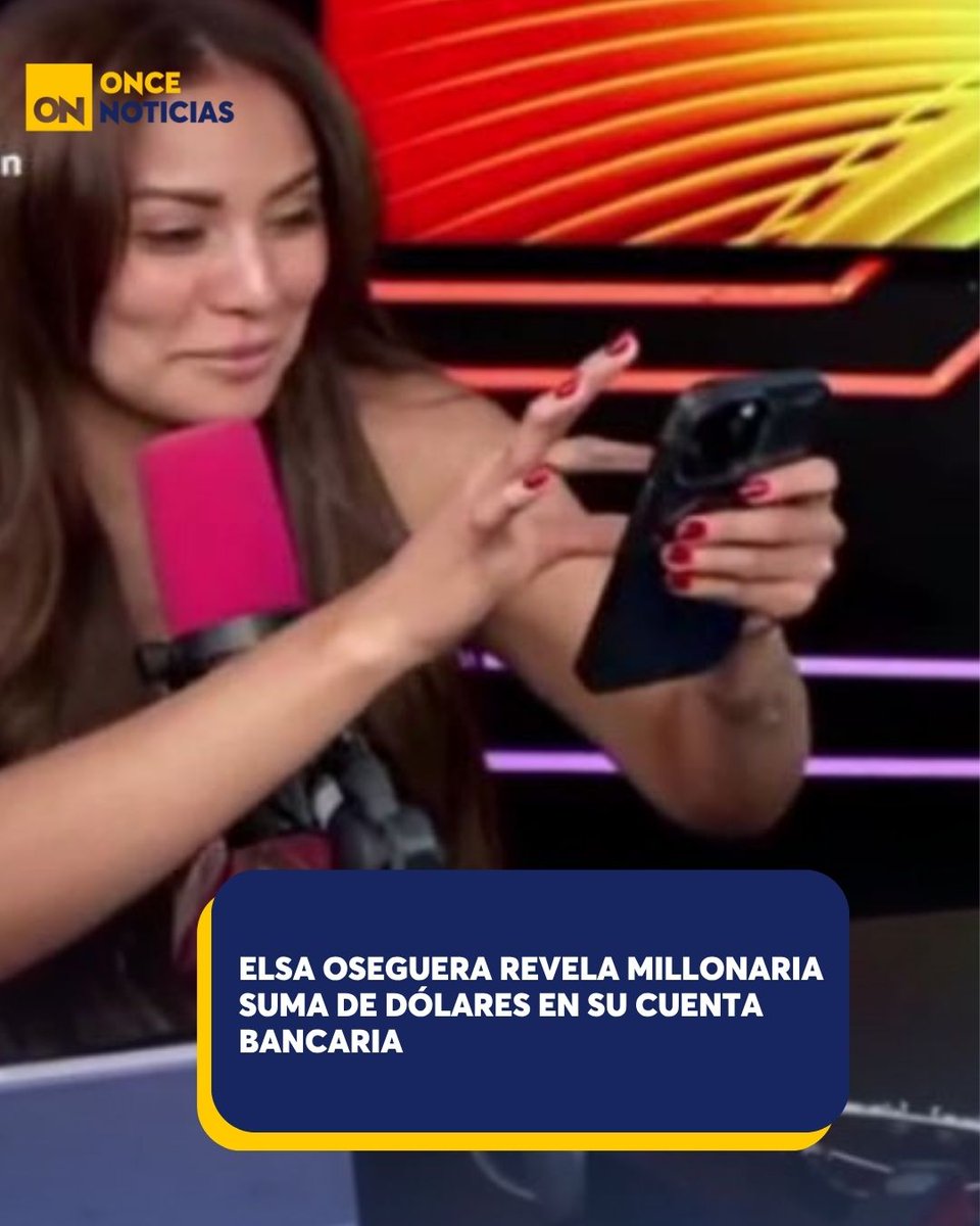 11_Noticias's tweet image. 💵¿Es multimillonaria? El clip de Elsa Oseguera mostrando su fortuna supera miles de reproducciones y genera reacciones encontradas.

El video completo aquí: 👇
oncenoticias.hn/tendencias/vir…

#ElsaOseguera #ElLengüetazo #Videoviral #Sumamillonaria
