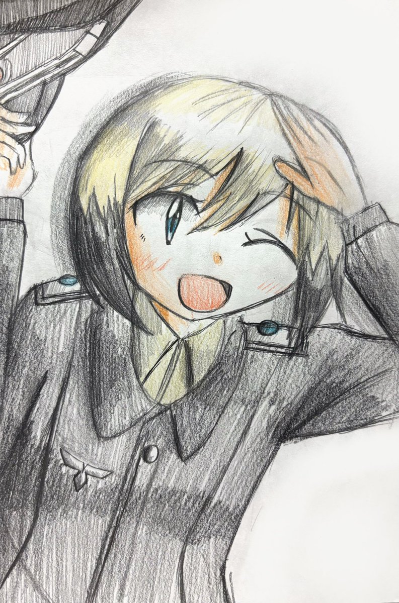 エーリカ・ハルトマン 「#エーリカ・ハルトマン お誕生日おめでとうございます! #ストライクウィッチーズ」|青葉クワックス🍥逃走中×謎解きのイラスト