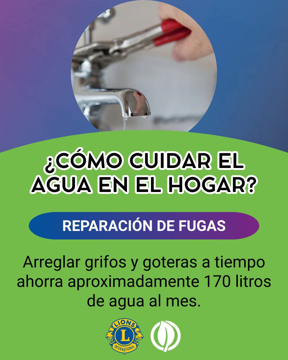 LeonesDistritO3's tweet photo. 𝗖𝘂𝗶𝗱𝗮𝗿 𝗲𝗹 𝗮𝗴𝘂𝗮 𝗲𝘀 𝗰𝘂𝗶𝗱𝗮𝗿 𝗹𝗮 𝘃𝗶𝗱𝗮
En casa, pequeños hábitos pueden hacer una gran diferencia. El uso responsable del agua no solo ayuda al ambiente, sino que también garantiza este recurso esencial para las futuras generaciones. https://t.co/EuIqAc3mqg