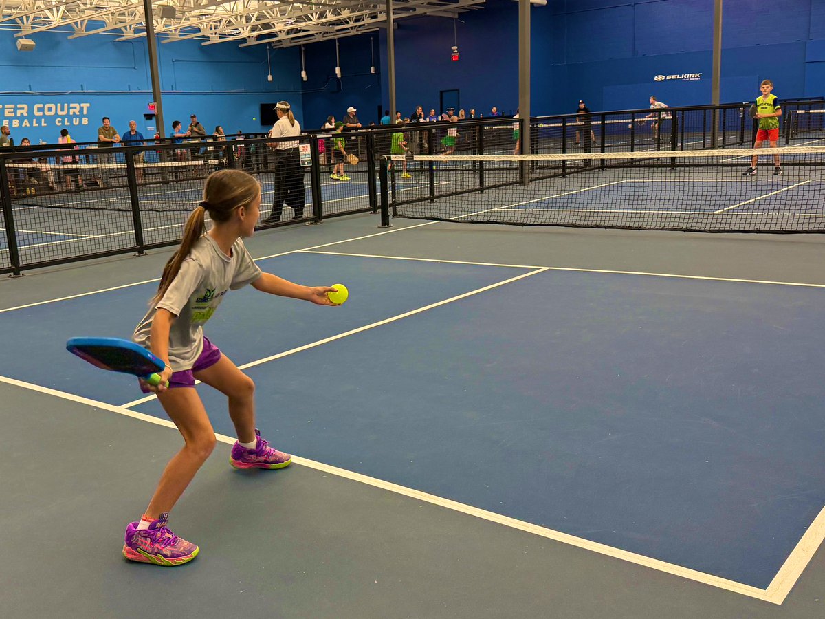 wdlyon's tweet image. 3 sisters, 2 divisions, 3 Gold Medals ... not a bad Saturday!

#athletes #granddaughters #Pickleball