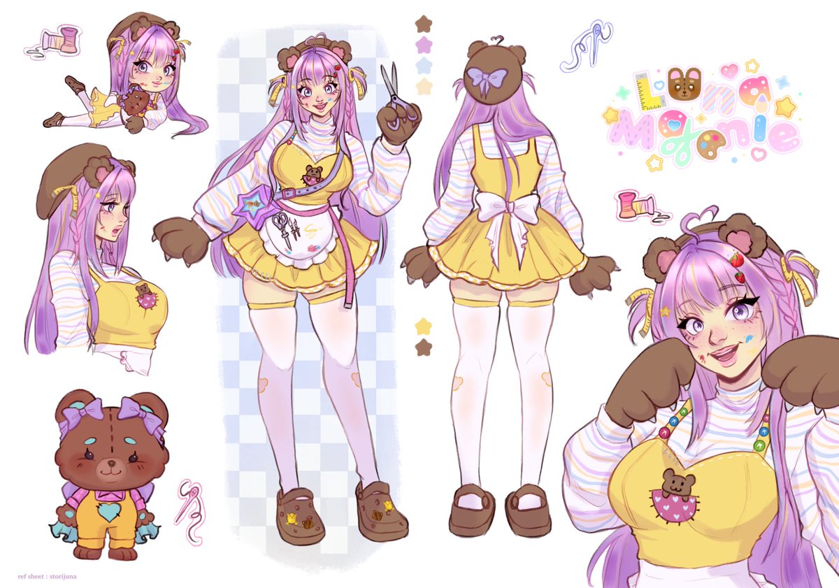 Luna Moonie 🧸🎨┆🔜 Offkai! tweet media