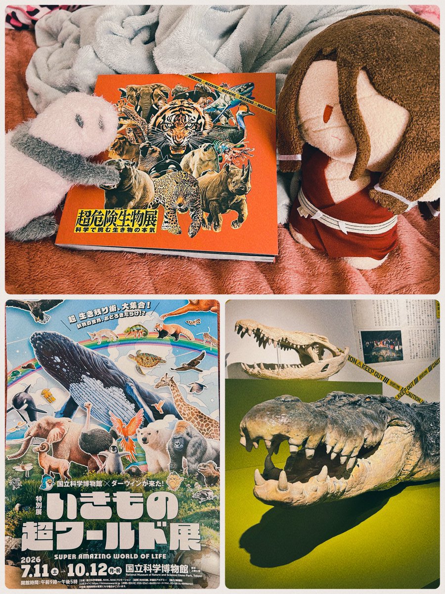 超危険生物展【新品】図録 国立科学博物館 科学で挑む生き物の本気 超