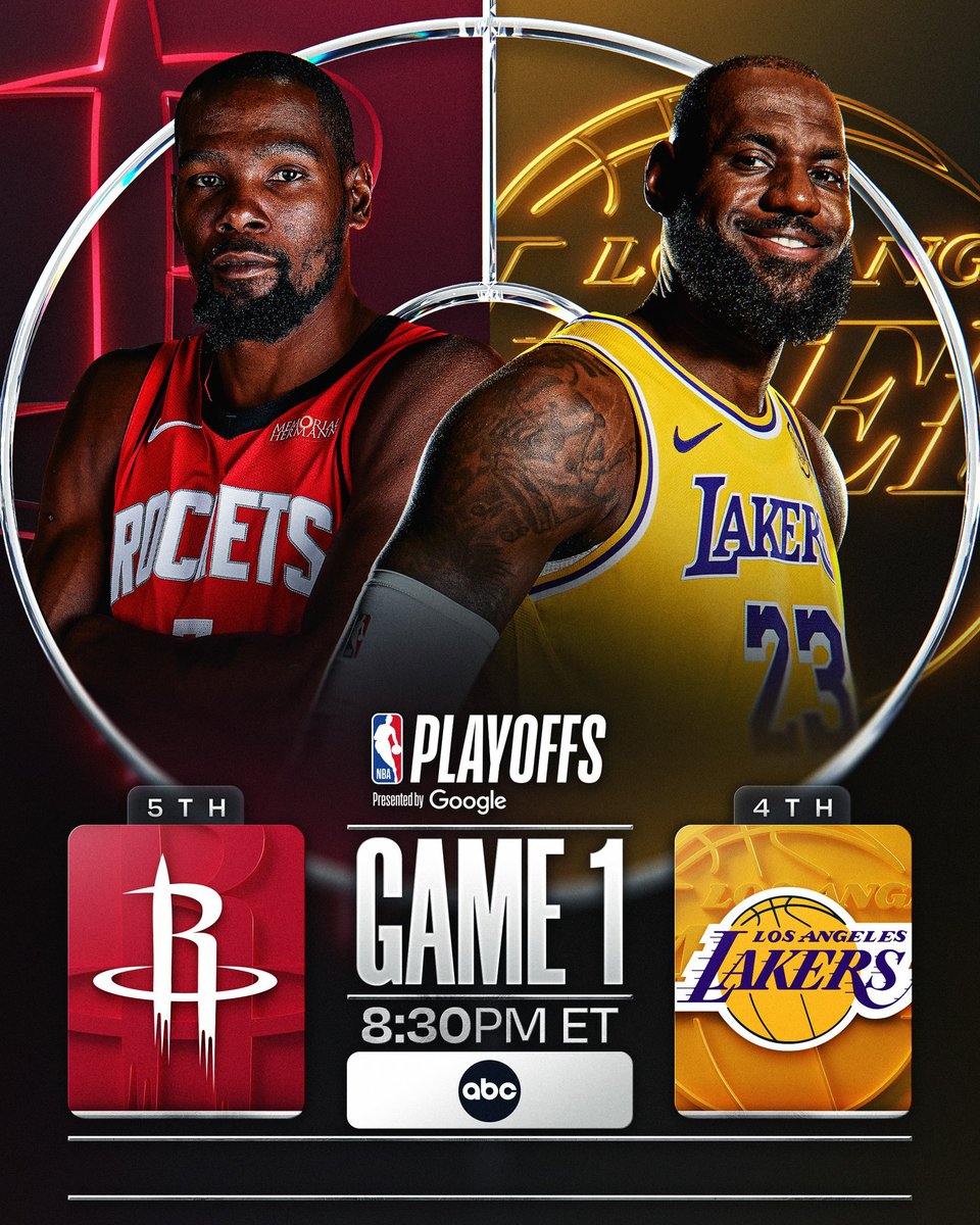 Twitugal's tweet image. 🚑 Durant OUT for Game 1 😳
🚑 Doncic OUT
🚑 Reaves OUT
✅ LeBron &amp;amp; ✅ Bronny
#NBAPlayoffs #LakeShow