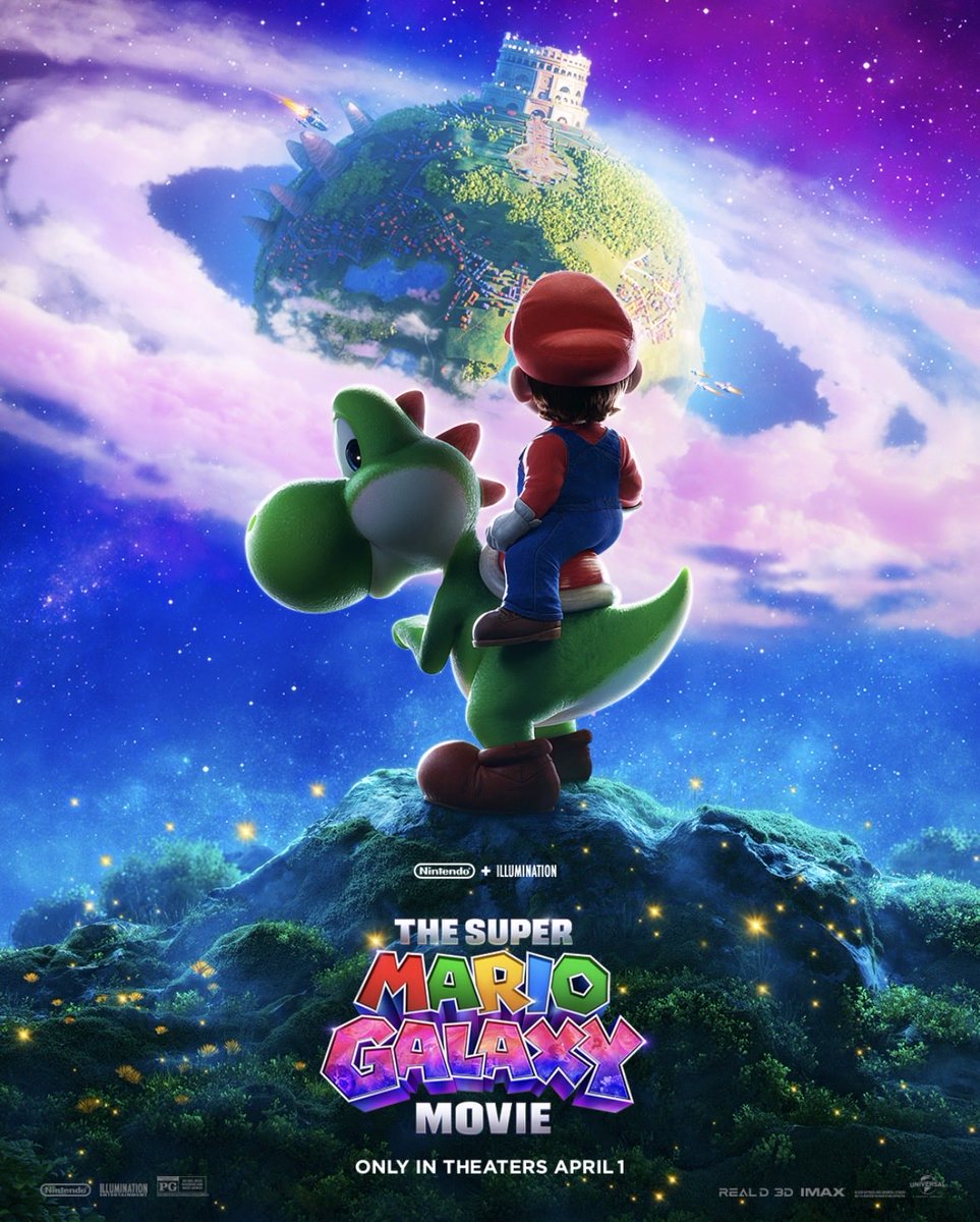 The_MrF's tweet image. #NowWatching 🍿
 #FilmTwitter
Seated! 

The Super Mario Galaxy Movie (2026)