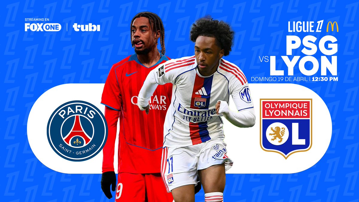 somos_FOX's tweet image. ¡La pura Crème Brûlée del futbol!

Porque este domingo se habla mucho francés con la Liga de los talentos, el #PSG vs #Lyon y 4 partidos más.
