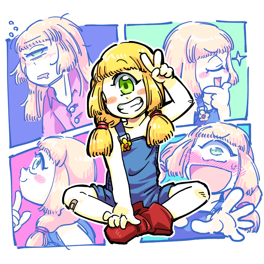 このサンハナ気に入ってるので何度でも再掲しちゃう。単眼ちゃーん。