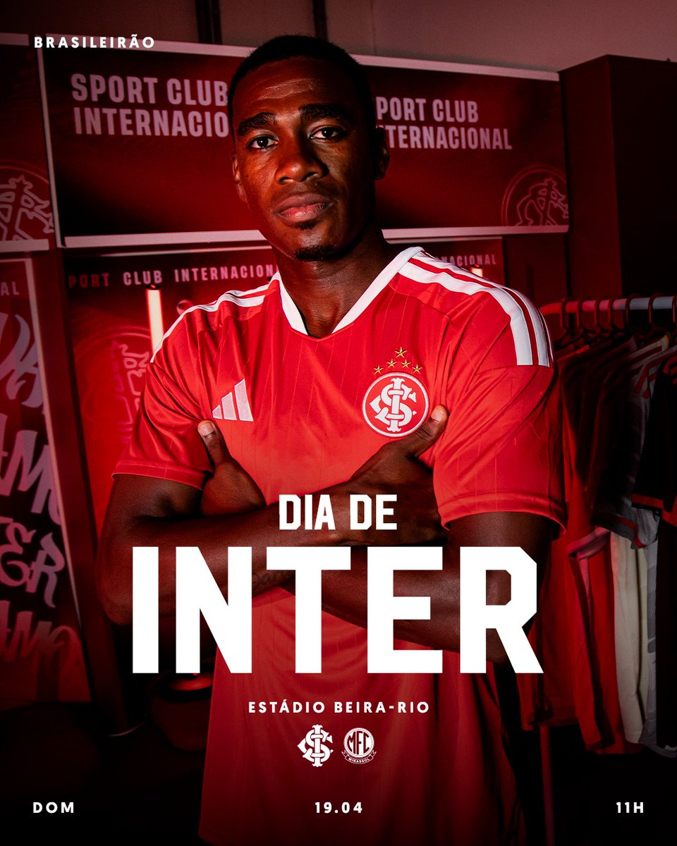 SCInternacional's tweet image. 𝐃𝐈𝐀 𝐃𝐄 𝐈𝐍𝐓𝐄𝐄𝐄𝐄𝐄𝐄𝐄𝐄𝐑! 🇦🇹🔥🇦🇹🔥🇦🇹🔥🇦🇹🔥🇦🇹🔥

O Colorado enfrenta o Mirassol, a partir das 11h deste domingo (19), em jogo pela 12ª rodada do Brasileirão. 𝐕𝐄𝐌 𝐏𝐑𝐎 𝐆𝐈𝐆𝐀𝐍𝐓𝐄! 🏟️ #DiaDeInter

🔗 Corre no Mundo Colorado, garante teu lugar e apoia o Inter em