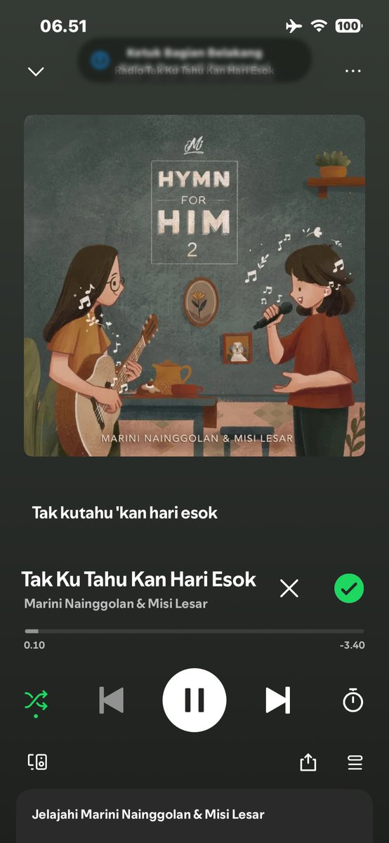 verrnics's tweet photo. in the morning where i always think "what will I be next?" but in this song it answers all the doubts that are inside me, thank God I always believe in God's miracles are real https://t.co/IZ6JtWXGet