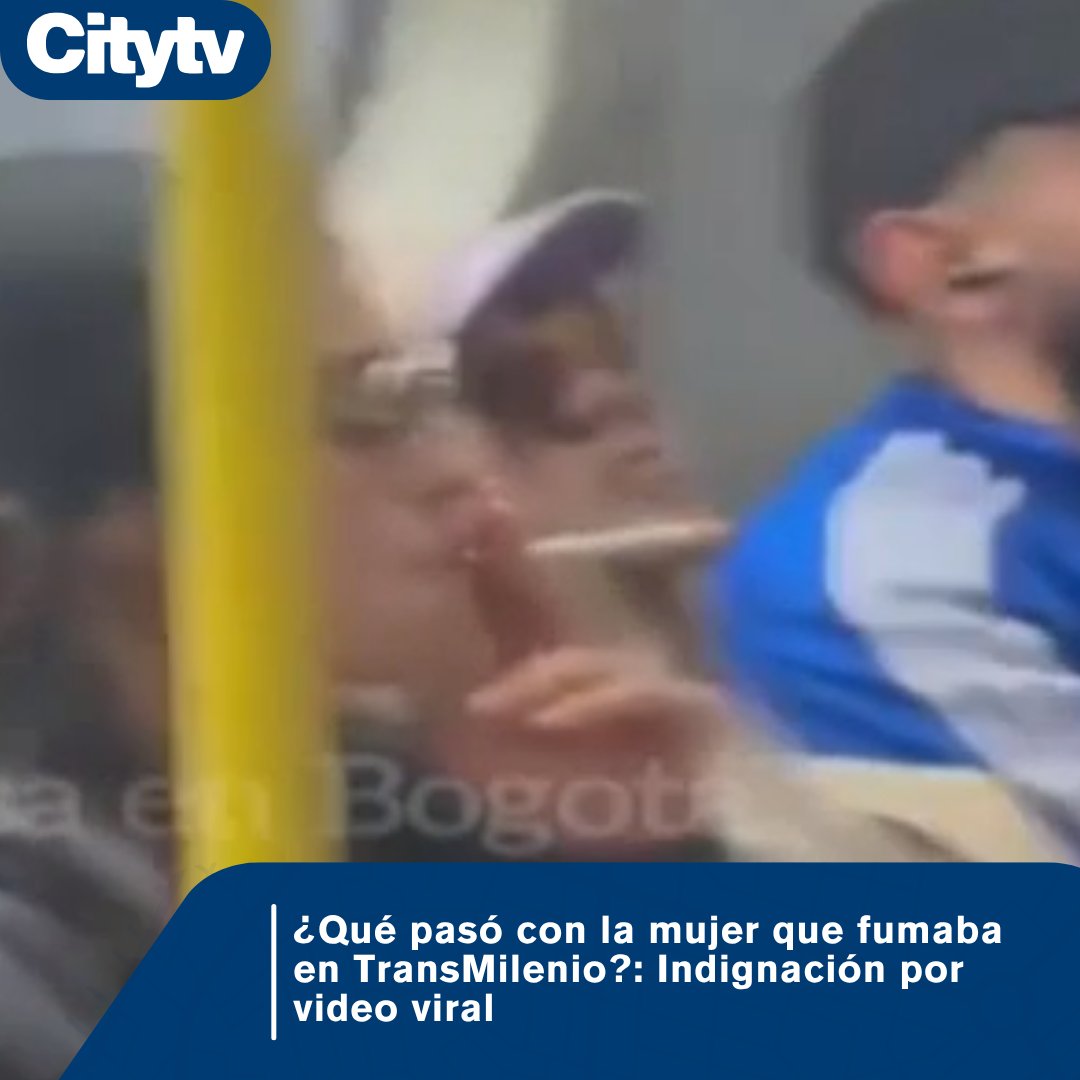 Citytv's tweet image. #Noticias | 🚭🚌 TransMilenio emitió un comunicado en el que rechazó enfáticamente el comportamiento. Los detalles. 👇
citytv.eltiempo.com/fotos-y-videos…
