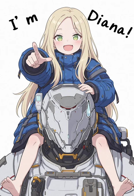 ちゃんとDianaちゃんが出てきましたか?
