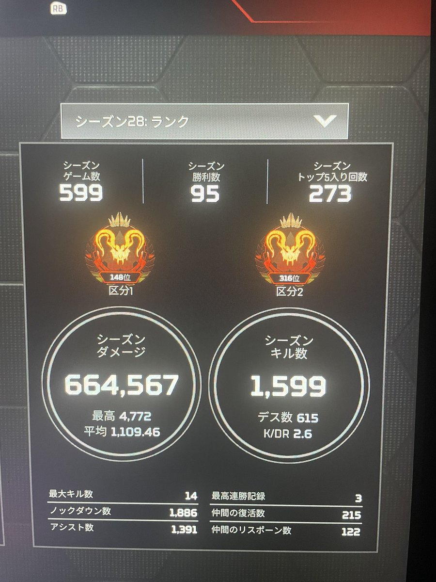 F583064's tweet photo. #apexlegends
s27プレ片スプのs28プレ100位代 両スプ

垢売ります。DMください https://t.co/NUkucP9JW6