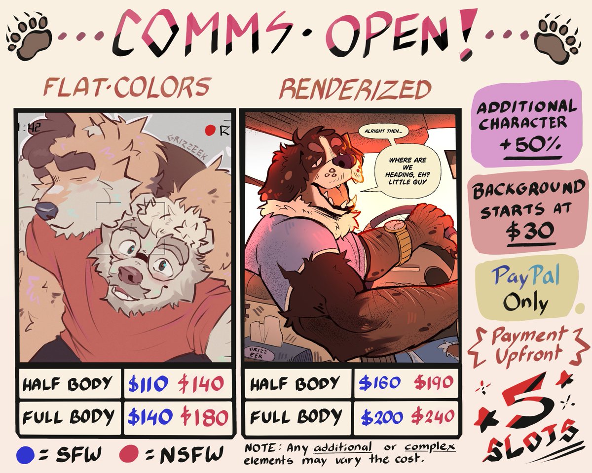 ⭐️C^MMISSIONS ARE OPEN⭐️