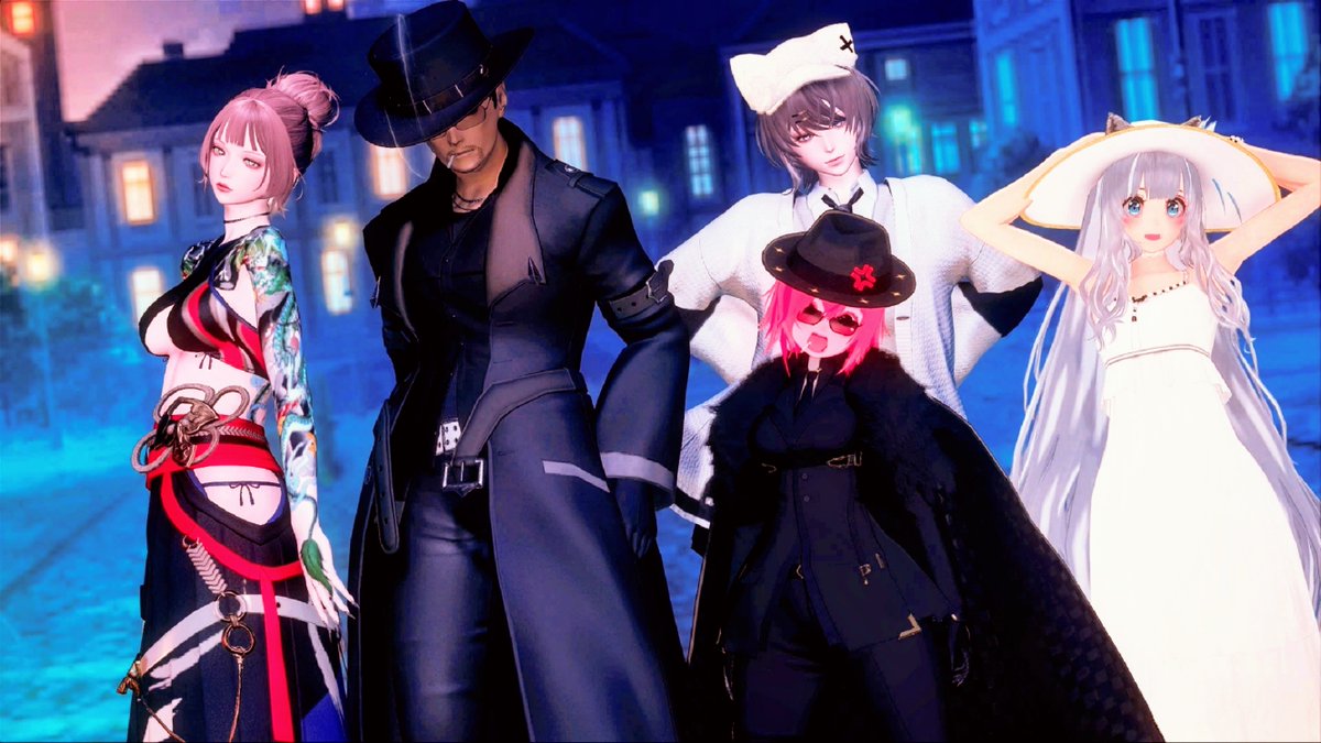 #PSO2NGS_SS
 うちのボスが通るよ～🕶🚬