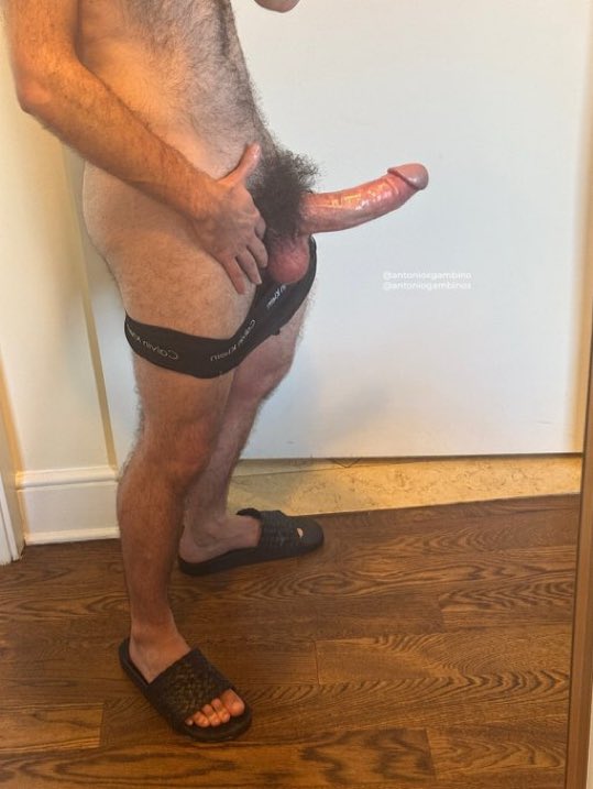 Italian stud’s bush sprouts black spaghetti.