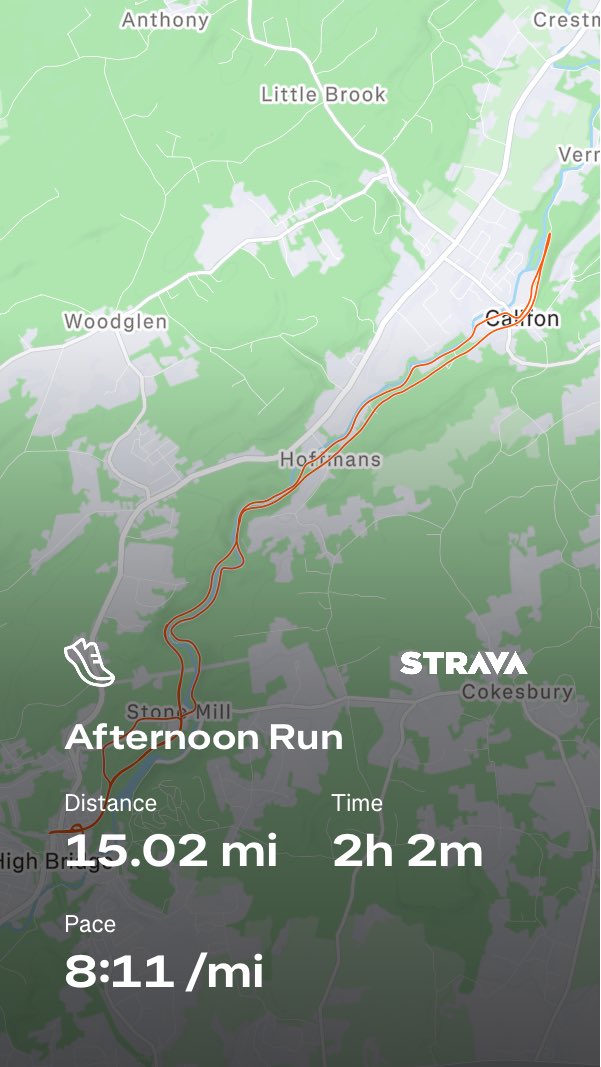 denysk02's tweet image. And… that is it for long runs for the 2026 Pittsburgh Marathon journey. Thought I would be cooked coming off of a 4am shift, but this was my smoothest run yet (pace, 👀 ). 2 weeks to go! #strava #run #marathontraining