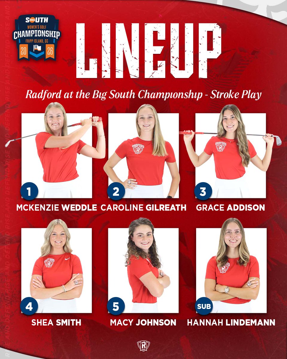 Radford Women's Golf tweet media