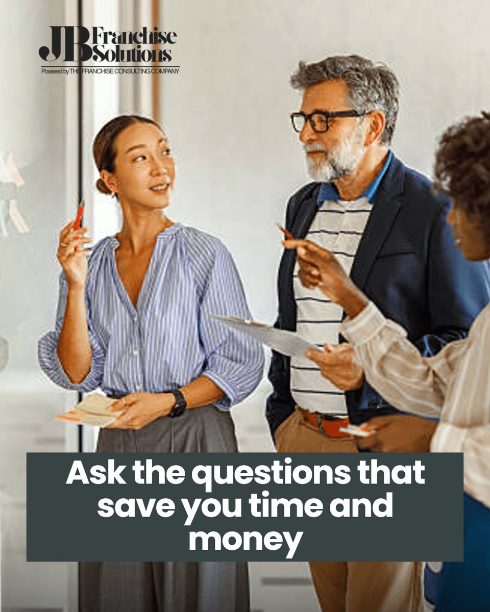 JBFranchiseSol's tweet image. Before you say yes to a franchise, ask: Does this opportunity truly fit your lifestyle and goals? Many skip this step and pay the price later. Keep these questions top of mind to save time, money, and stress.

Learn more jbfranchisesolutions.com 

#jbfranchisesolutions #franchise