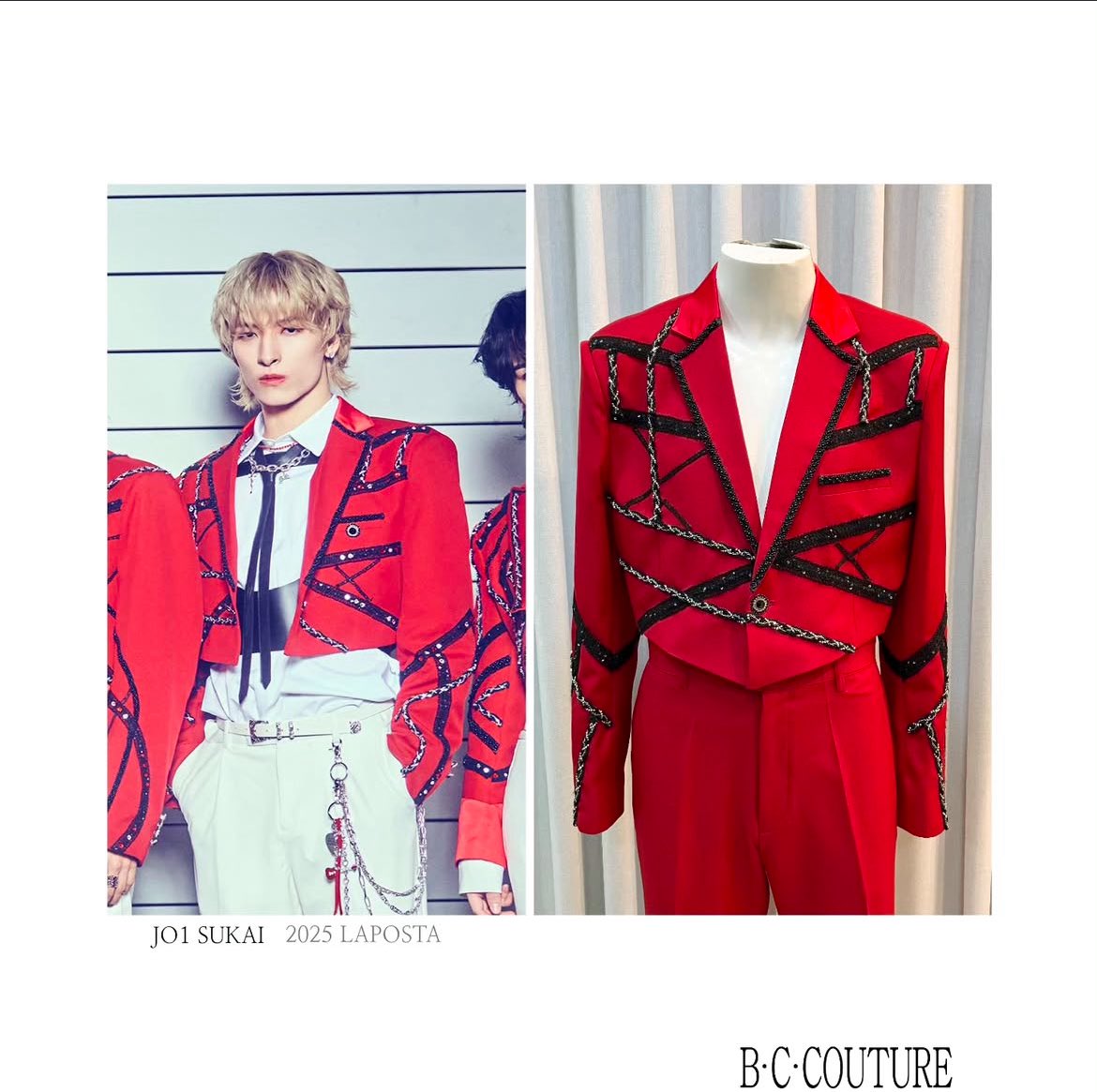 ラポスタ全員真っ赤で華やかでとても素晴らCY✨️
この1回限りなんかな🥺もったいないなw

#2025年の碧海くんの好きな衣装
#SKYFASHIONWEEK #金城碧海