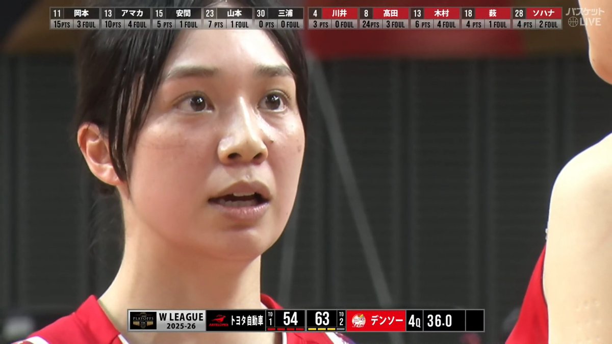 tokyosumetal's tweet image. プレーオフ ファイナル Game3
第4Q 63-54 と9点リード 残り36.0秒
それでも一切油断せずに、ハドル中にど集中しているこの真剣な表情がマジのマジでカッコいい
#木村亜美 #デンソーアイリス