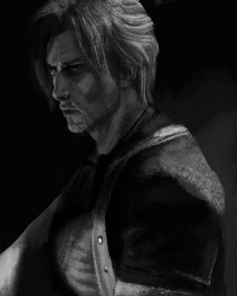 YukotsuB's tweet photo. quick re9 leon study https://t.co/rUHAG0deTE