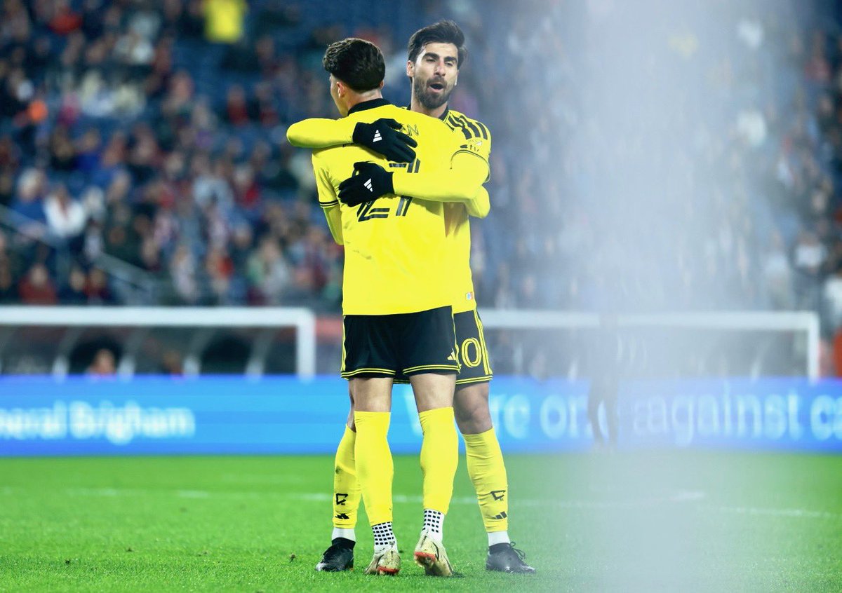 Max Arfsten scores from close-range to give Columbus Crew the 1-0 advantage over New England.

📸: <a href="/AdrianHeinsohn/">Adrian Heinsohn-Roe</a> 

#Crew96 | #MLS