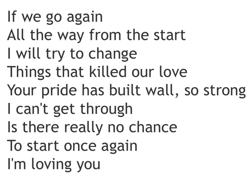 vespyy_'s tweet photo. #underdogstwt
Still Loving You - Scorpions

idk I like the fact that they tried to get their relationship back after everything that happened, but they didn't succeed (again) https://t.co/Nj2CgXIZx3