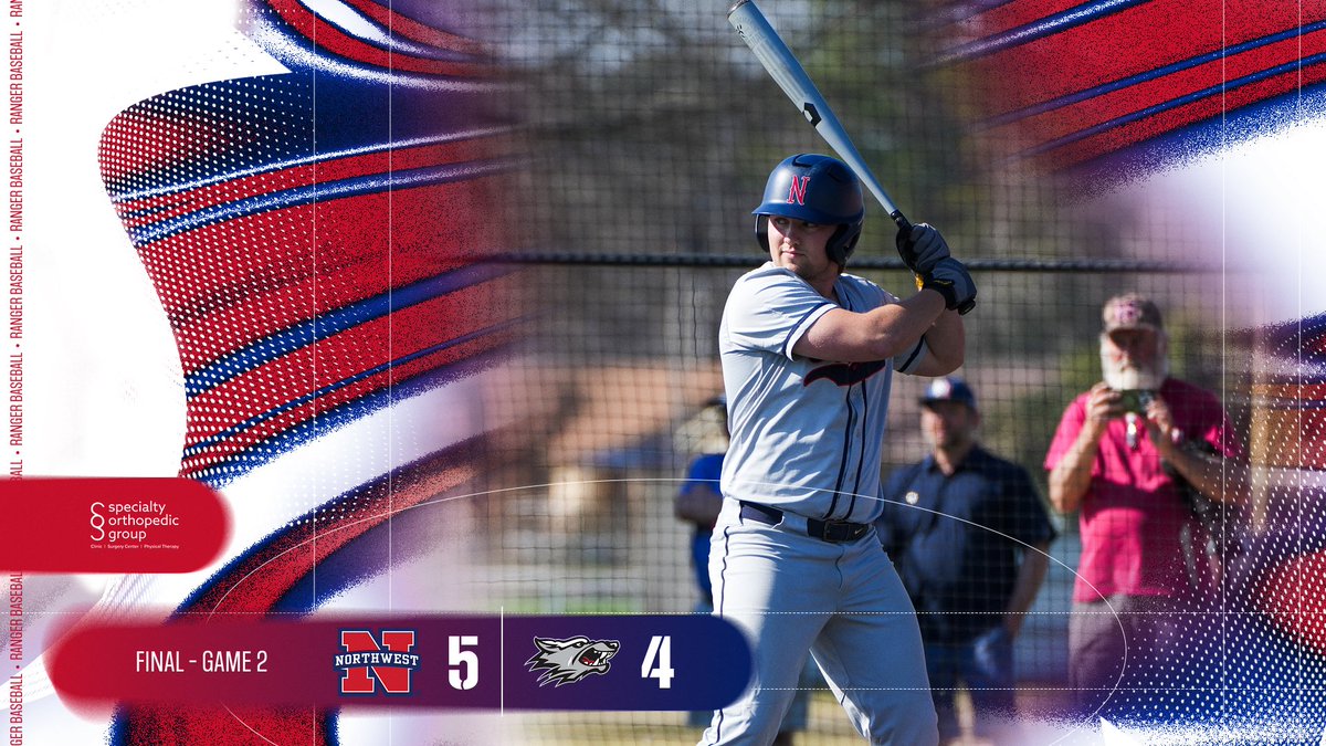 NWCC_Rangers's tweet image. That's a winner!

@NWCCBaseball rallies back to pick up the win after trailing 2-0 and 4-2 thanks to a three-run homer from Evan Lightsey!

Rangers are back at home against Mississippi Delta on Wednesday afternoon at Jim Miles Field!

#ALLN
