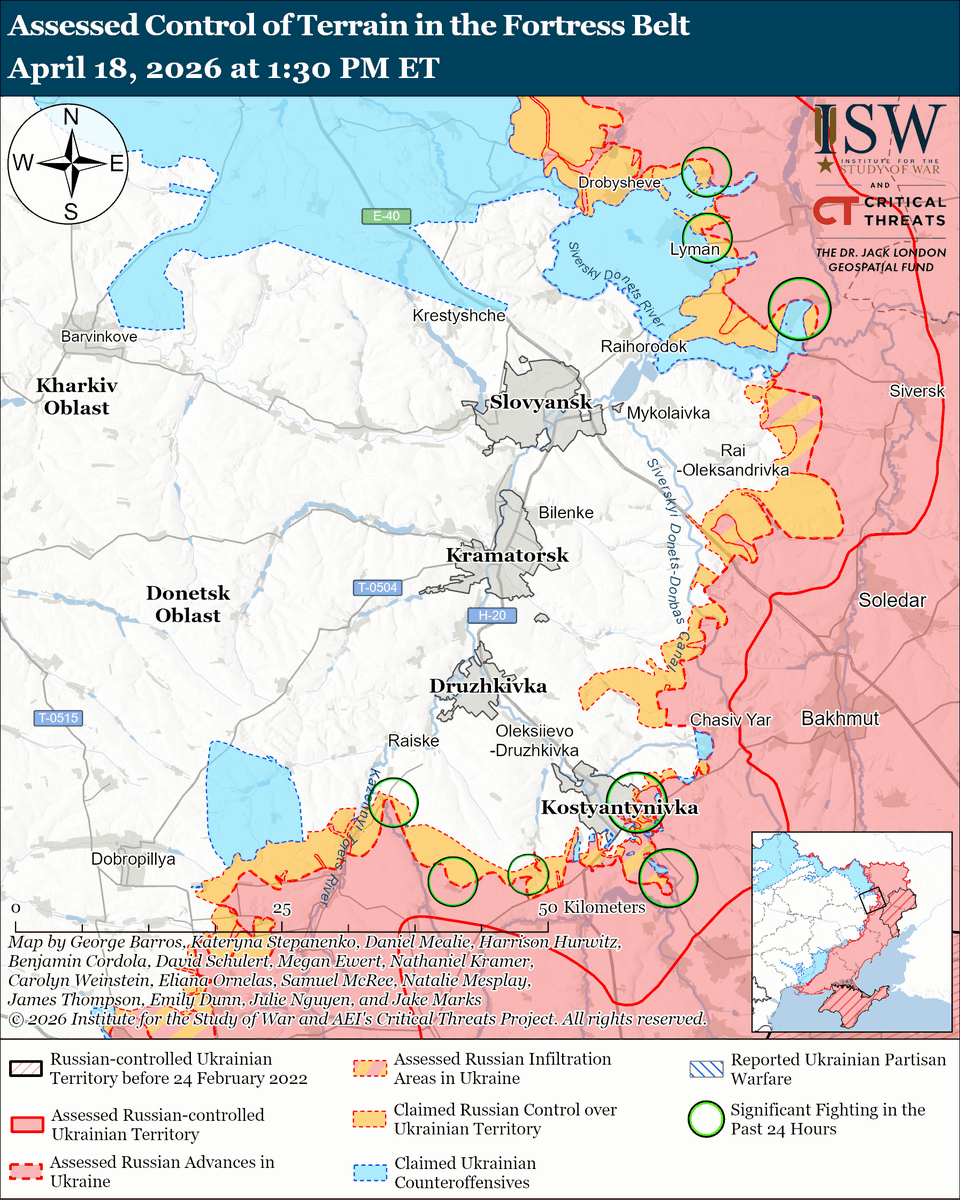 Institute for the Study of War tweet media