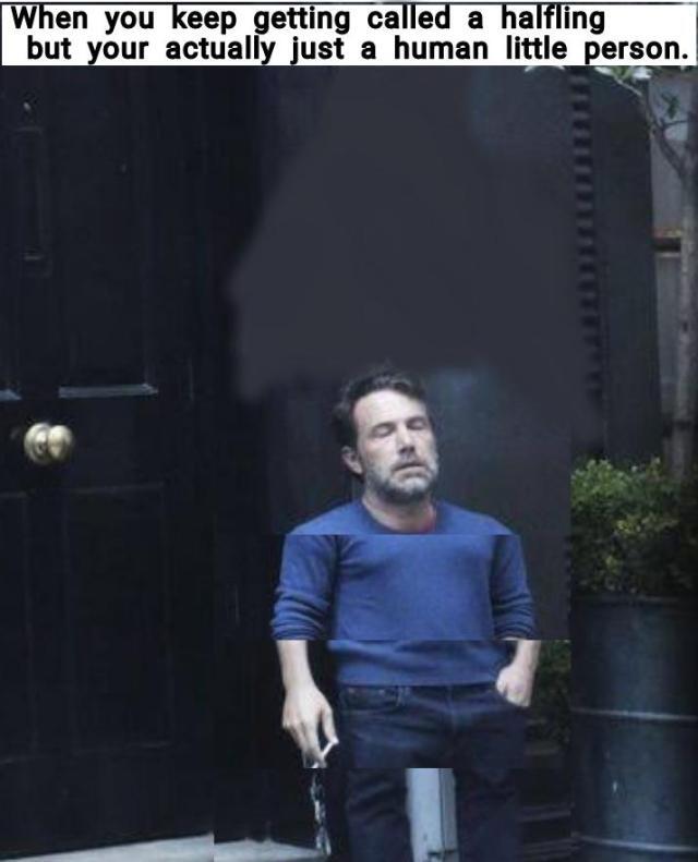 dnd_multiverse's tweet image. There are no humans under 5ft tall. IT'S THE LAW! #DnD #RPG