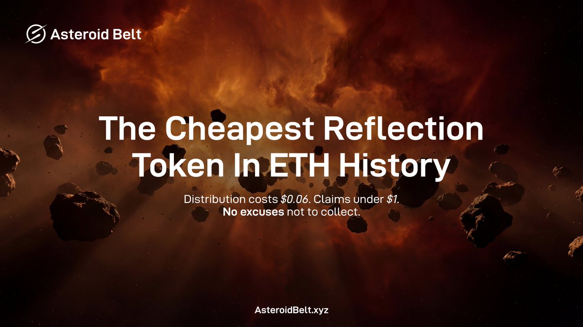Asteroid Belt ETH (@AsteroidBeltETH) / Posts / X