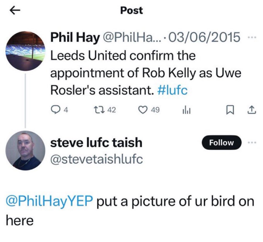 ChucktownLeeds's tweet photo. @BHA_Toby7 @ellis_platten https://t.co/mKLl7e5Pu6