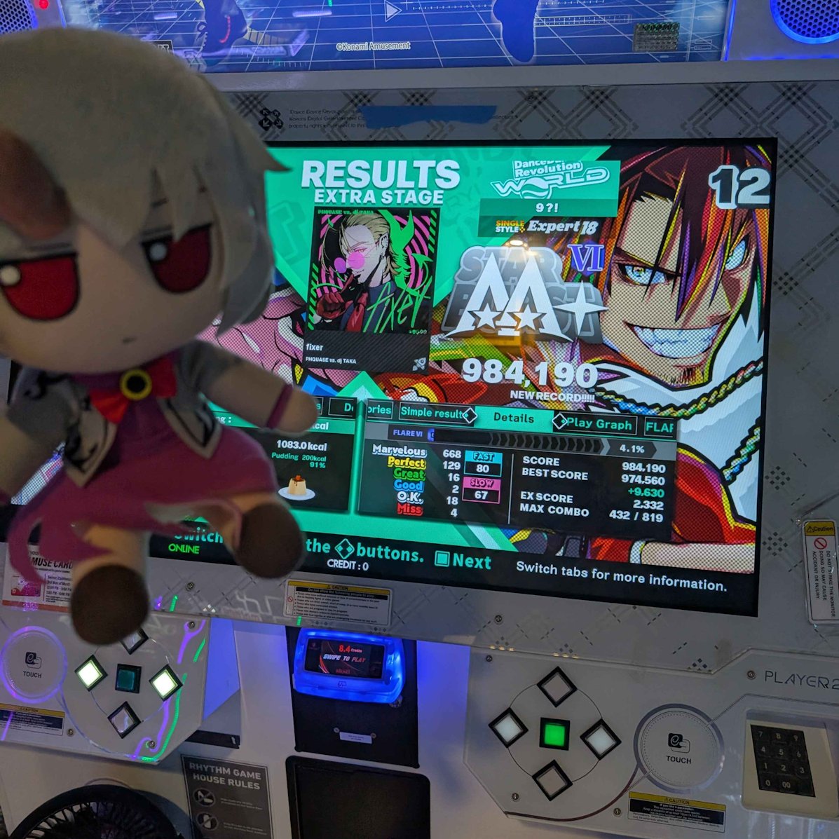 finally got 17 pfc 25 LMAO - digitalizer! was eluding me for years - it's the kinda thing that keeps me pushing with stuff like scarlet long term

+9k on fixer too - to 984! had a AAA pace run too once I realized I like mirror more but stamina loss late got me

here's hoping!