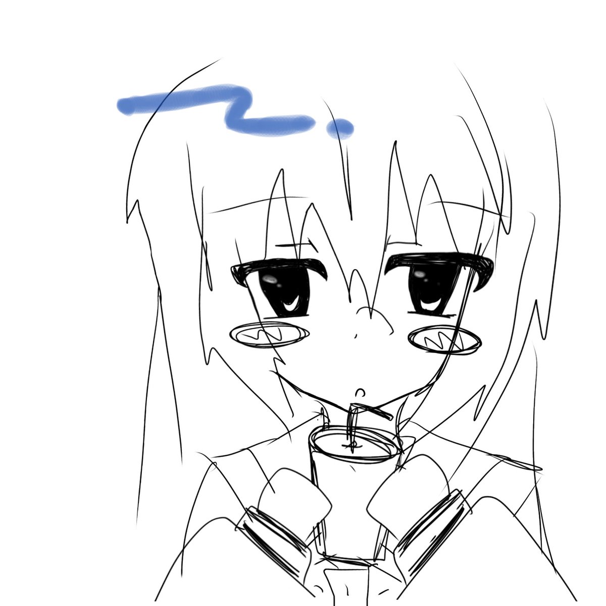 萌え絵のここいむ！！

絵柄が変わった後に描いたいむちゃんと絵柄が変わる前に描いた照橋さん！！
 #ここいむ 
 #斉Ψ 
 #梨歩田依舞 
 #照橋心美