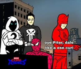 #curimeme #spiderman #daredevil 
Chistosos son xd