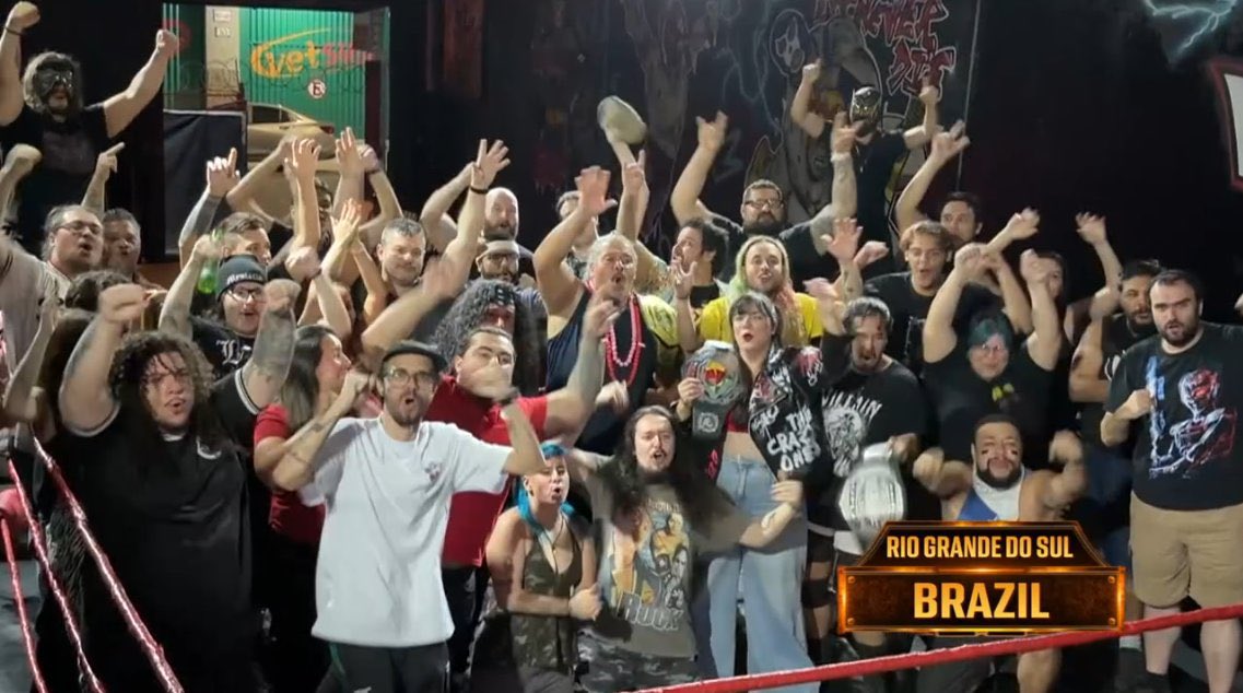 É O BRASIL NA WRESTLEMANIA! 🇧🇷

#Wrestlemania