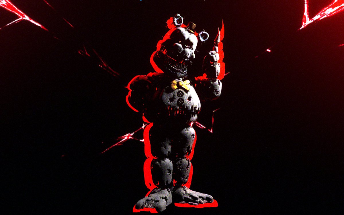 Terebi_phone's tweet image. "You must answer you must." 
#FnaF #SinisterMinds #3D